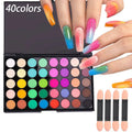 Palete 40 Pós Ombré para Unhas | Gradiente Nail Art DIY Decoração