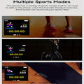 Smartwatch Unissex Bluetooth | Música Fitness Monitor Sono Desporto