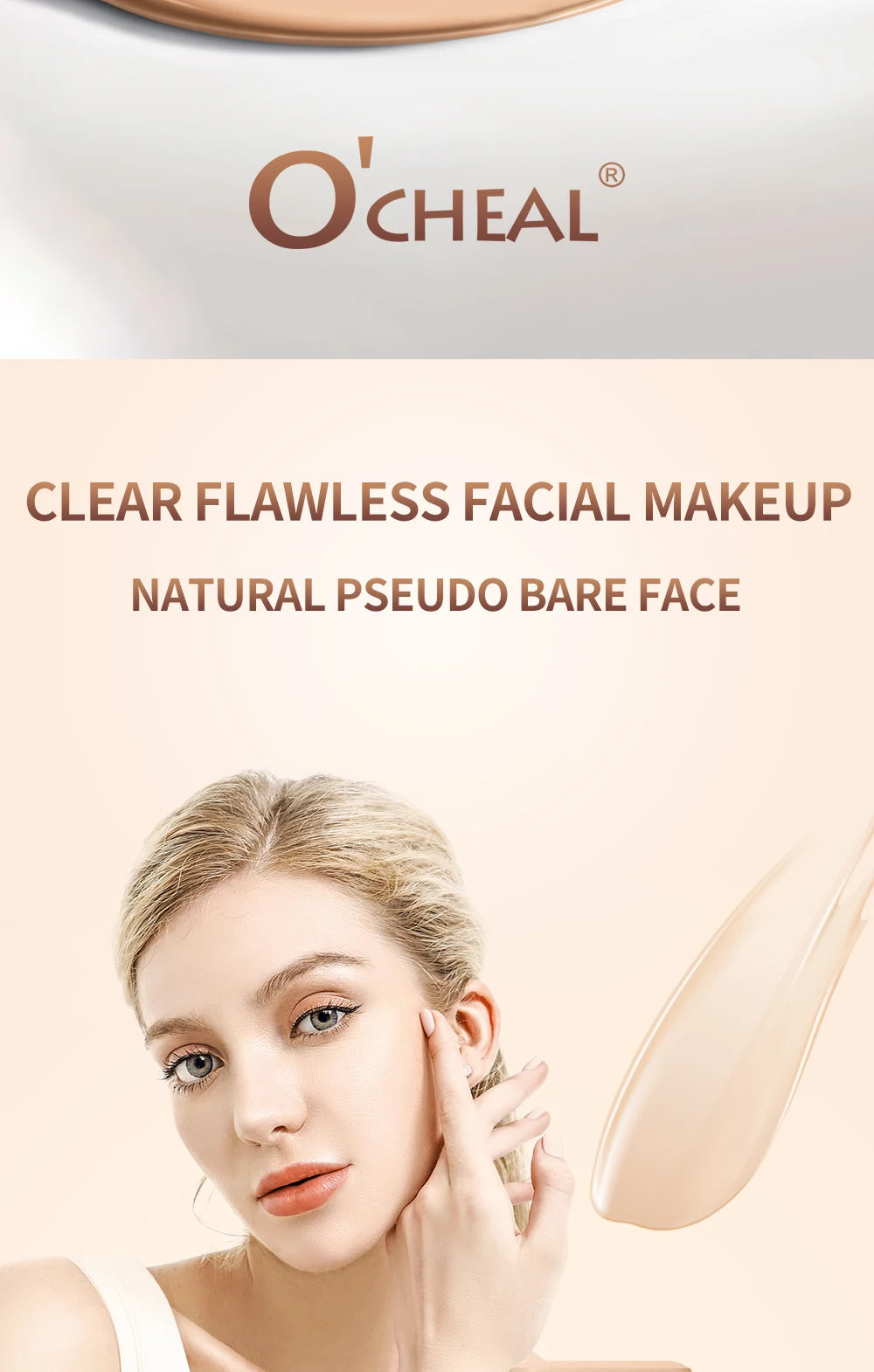 Stick de Contorno e Corretor Facial | Leve Iluminador Longa Duração