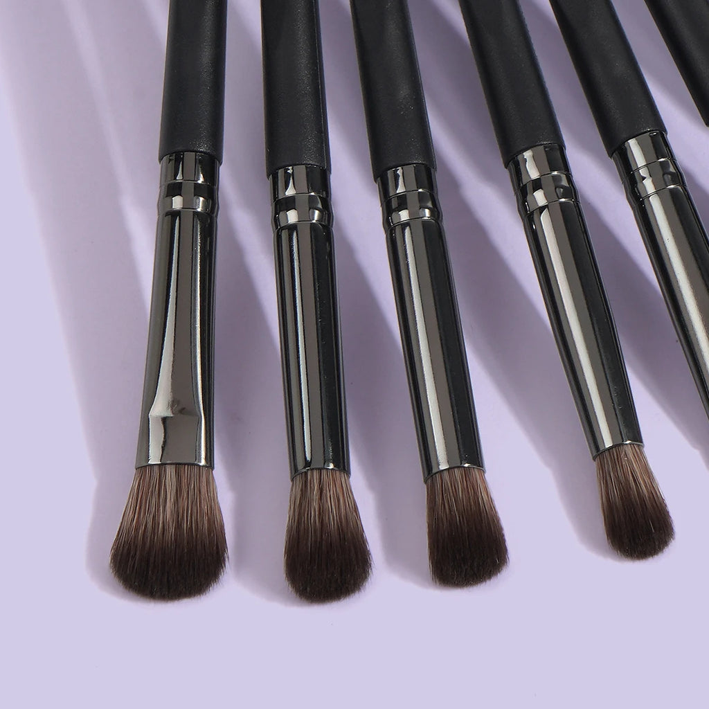 Kit 7 Pincéis para Olhos Maange | Sombras Esfumar e Lábios