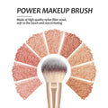 Kit 8 Pincéis Maange Portátil de Viagem | Pó Blush Base Contorno