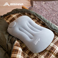 Almofada Insuflável Camping BISINNA | Ultraleve Viagem Caminhada Pescoço
