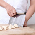 Raspador Massa Inox com Escala Medida | Cortador Pizza Bolo Pão