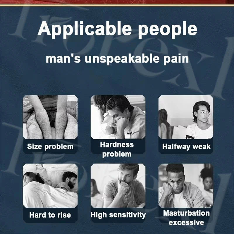 100 comprimidos para homens repõem energias, restauram o desejo, melhoram a potência masculina e ajudam na saúde.