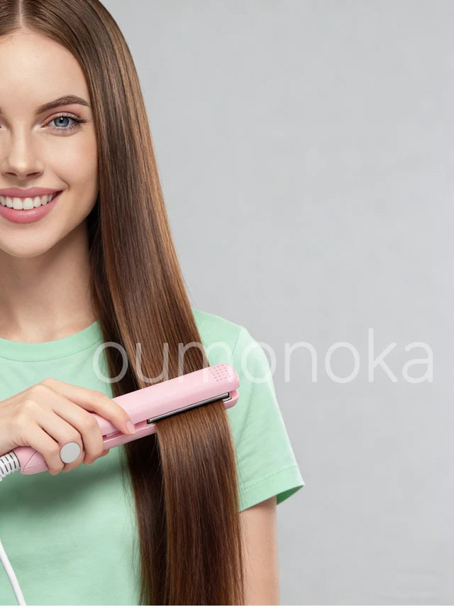 Prancha de Cabelo Profissional para Alisamento Rápido com Tecnologia Anti-Frizz