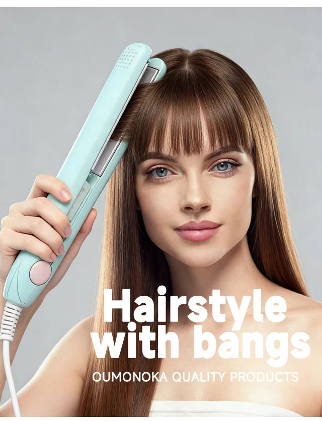 Prancha de Cabelo Profissional para Alisamento Rápido com Tecnologia Anti-Frizz