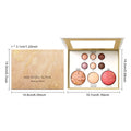 Paleta de Maquilhagem Multifuncional – Sombra, Blush, Iluminador e Corretor