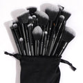 Kit Profissional 30 Pincéis Maange com Estojo | Base Sombras Blush