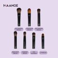 Kit 7 Pincéis para Olhos Maange | Sombras Esfumar e Lábios