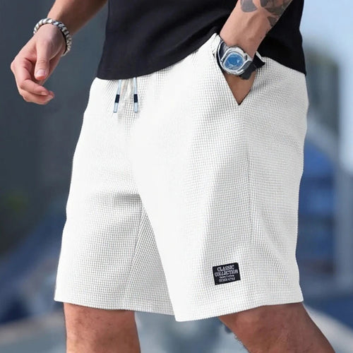 Calções Casual Praia Desporto Texturado | Respirável Fashion Diário