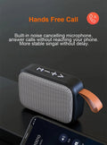 Coluna Bluetooth 5.0 Mini Oxford | 3D Estéreo HiFi Surround Exterior