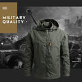 Windbreaker Tático Militar Impermeável S-5XL | Escalada Outdoor Fino Capuz