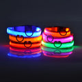 Guia LED Fluorescente para Cães – Segurança Noturna com Nylon Resistente
