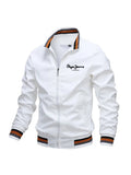Blusão Gola Mao Zipper Windbreaker | Waterproof Bomber Outdoor Outono Inverno