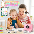 Câmara Infantil 1080P com Impressão Instantânea | Mini Digital Crianças