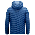 Blusão Puffer Leve com Capuz | Térmico Isolado Inverno Corrida Viagem
