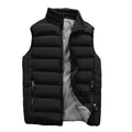 Colete Windproof Térmico Cotton Down | Sleeveless Gilet Casual Inverno
