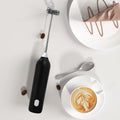 Varinha Mágica USB Recarregável Café | Espuma Leite Ovos 3 Velocidades