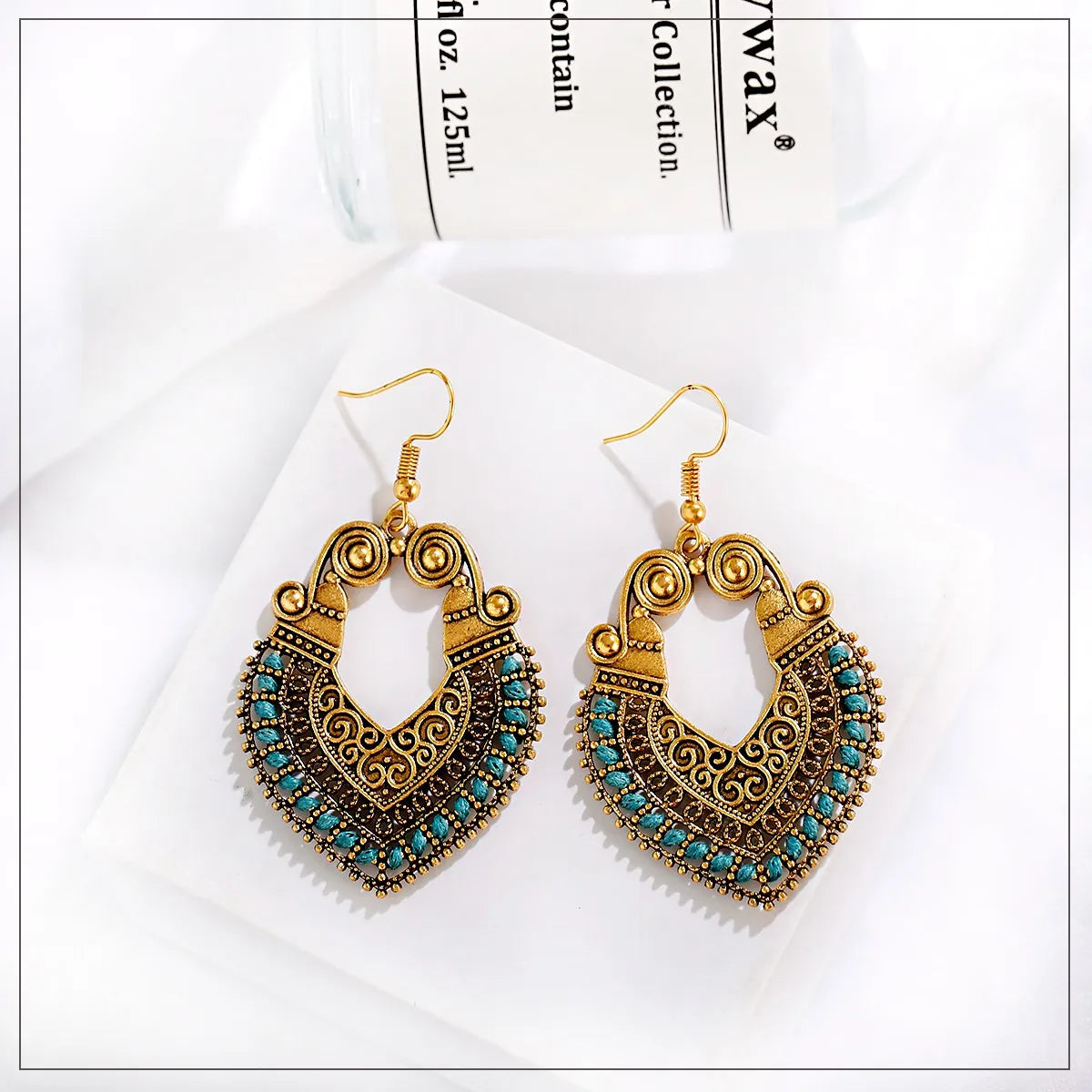 Brincos jhumka indianos vazados em dourado, estilo retro turco, joias indianas, bijuteria artesanal, brincos boho vintage da turquia para mulher.