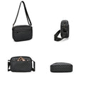 Mala Ombro Business PU Couro Leve | Alça Larga Crossbody Designer