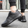 Couple causal chef shoes four season new lightweight macio sole comfort oil proof men and women's chef business work leather shoe