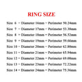 6MM Changing Color Stainless Steel Rings For Women Mood Emotion Feeling Temperature Ring Men Couples Fashion Jewelry Gift