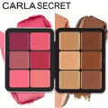 Palete All-in-One 12 Cores Caixa Metal | Corretor Blush Contorno Iluminador