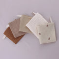 Conjunto de 5 Toalhinhas de Rosto para Bebé em Algodão – Suaves e Absorventes