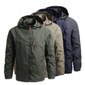 Windbreaker Tático Militar Impermeável S-5XL | Escalada Outdoor Fino Capuz