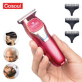 Trimmer Mini Portátil Elétrico | Cabeça Rapada Barbeiro Compacto