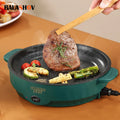 Frigideira Elétrica Multifunções 220V | Barbecue Steak Peixe Omelete