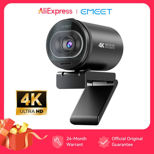 Webcam EMEET S600 4K Streaming | 1080P 60FPS Autofocus TikTok YouTube