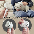 Escova a Vapor para Cães e Gatos – Remove Pelos Flutuantes e Cuida do Pelo