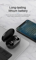 Auriculares A6S TWS Bluetooth Desporto | Estéreo Xiaomi Huawei iPhone