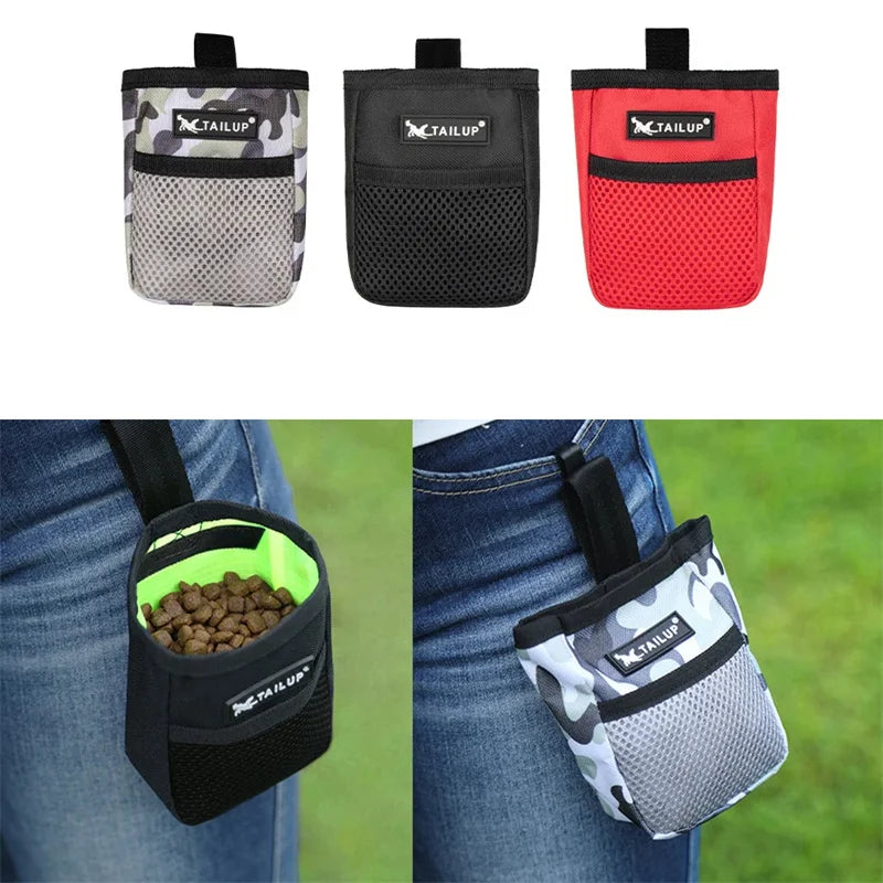 Bolsa de Treino para Cães com Snacks – Bolso de Cintura para Recompensas e Obediência