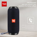 Coluna T&G TG117 Bluetooth TWS | Impermeável Estéreo FM Cartão TF
