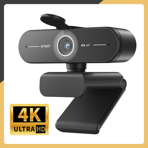 Webcam EMEET C60E 4K 1440P | Autofocus Videochamadas Conferências