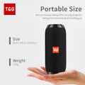 Coluna T&G TG117 Bluetooth TWS | Impermeável Estéreo FM Cartão TF