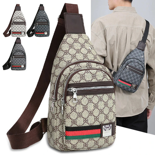 Mala Mensageiro Multifuncional com Buraco Auscultador | Crossbody Casual
