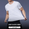 T-Shirt Ice Silk Alta Elasticidade | Respirável Secagem Rápida Ginásio