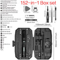 Kit de Reparação de Computadores 152/25 em 1 – Chaves Torx T5 T6 e Precisão
