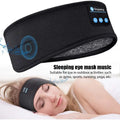 Headband Bluetooth com Máscara de Sono | Auriculares Desporto e Dormir