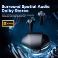 Auriculares Lenovo XT53 Bluetooth 5.4 | LED Display Impermeável Gaming