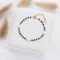 Pulseira Pedra Natural Coração | Handmade Moda Feminina Elegante
