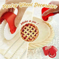 Rolo Cortador Lattice Pastelaria Pizza | Decoração Massa Tarte Plástico