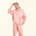 Conjunto Fleece American Style Letras | Pullover + Sweatpants Casual Versátil
