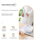 Batedeira Manual a Pilhas | Espuma Café Leite Automática Cozinha