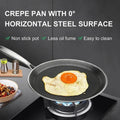 Frigideira Crepe Antiaderente Favo de Mel | Inducão Ergonómica Tortilha