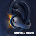 Auriculares Condução Óssea T75 Bluetooth 5.3 | HiFi Desporto Impermeável