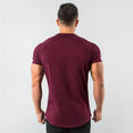 T-Shirt Fitness Bodybuilding Manga Curta | Sport Running Workout Gym Tee